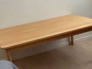 Sofabord lakeret massiv bøg