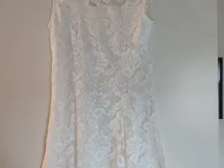 Hvid kjole 
