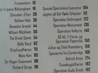 militære hemmeligheder - spionage og dobbeltspil, 