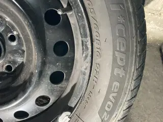 2 stk vinterdæk med fælge