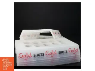 GaJol Shots Plastholder (str. 27 x 16 komma 5 x 4 cm)