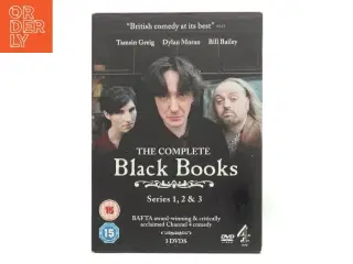 Black Books Series 1 to 3 Complete Collection med Tamsin Greig (DVD)