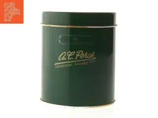 A.C. Perch te dåse fra A.C. Perch (str. Ø 11 cm længde 13 cm)