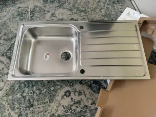 Køkkenvask af stål