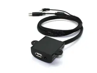 Universal USB og aux MINI jack