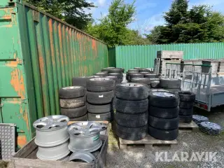 Blandet lot dæk og fælge Blandet