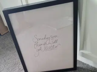 Ikea sort Ribba ramme inklusive 5 plakater