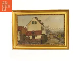 Maleri med indramning (str. 57x39 cm)