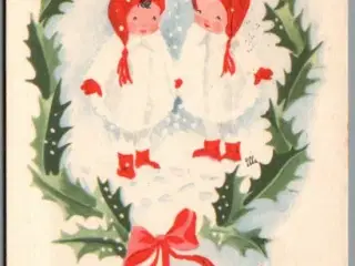 Illa - Glædelig Jul - Stender Serie 878 - Postkort - Brugt