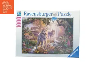 Ravensburger 1000 brikker puslespil med ulve motiv fra Ravensburger (str. 1000 brikker)