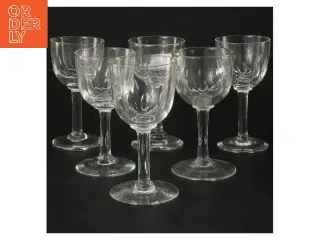 Derby Vinglas sæt (str. 6 stk Ø 5 cm højde 10 cm)