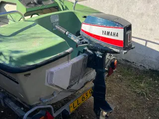 Båd med trailer