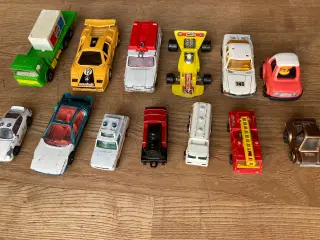 Corgi & Matchbox legetøjsbiler fra 1970’erne