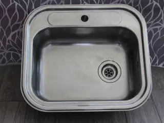 Stor rustfri stålvask