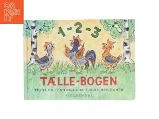 1-2-3 tælle-bogen af Thorbjørn Egner (Bog)