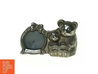 Sparegris, metal bamse (str. 11 x 6 x 8 cm)