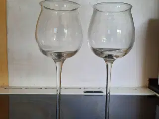 Ballet glas, rødvin