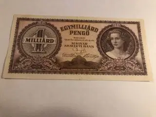 1 milliard pengo 1946 Hungary