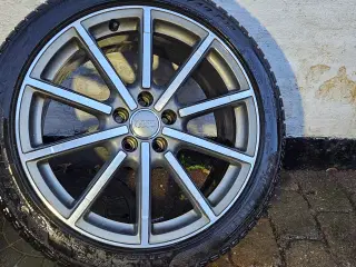 Audi alufælge 19" med Pirelli vinterdæk 