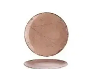 12 stk. Tallerken coupe rosa 203 mm Stone