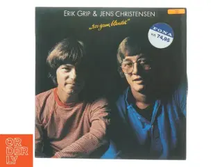 Erik Grip & Jens Christensen - '200 gram blandet' vinylplade (str. 31 x 31 cm)