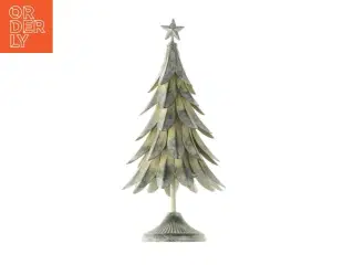 Metal juletræ dekoration (str. 45 x 21 cm)