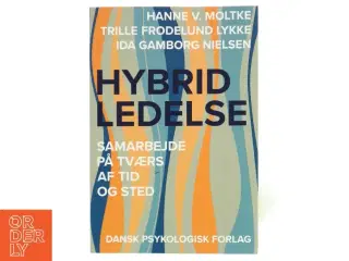 Hybrid ledelse : samarbejde på tværs af tid og sted af Hanne Moltke (Bog)