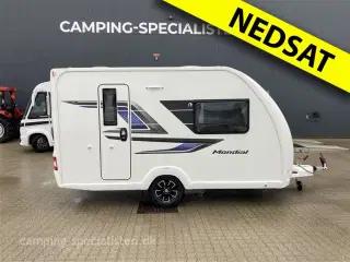 2024 - Sprite Mondial 370 SE   Sprite Mondial 370 SE model 2024 - Enkeltsenge - kan nu opleves ved Camping Specialisten.dk