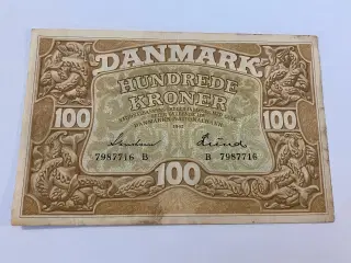 100 Kroner 1943 B Danmark