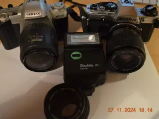 Ældre Pentax MZ-50 kamera 