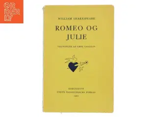 Romeo og Julie af William Shakespeare (Bog)