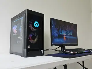 RTX 3060 Gamer PC + 24" Legion Gaming Skærm