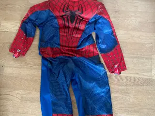 Spiderman udklædning str 116