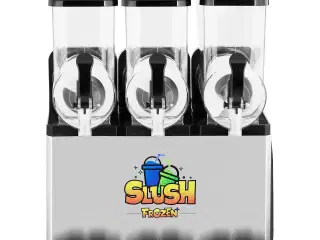 Slush ice maskine 3 x 12 L 980 W – 50 x 62 x 81 cm