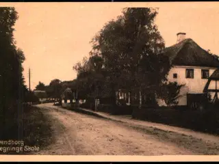 Svendborg - Bregninge Skole - Chr. G. Kielbergs Bogh. 44057 - Ubrugt