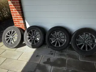 Alu fælge med sommerdæk