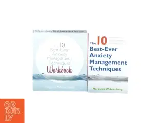 Anxiety management techniques fra Margaret Wehrenberg (str. 21 x 14 cm 23 x 15 cm)