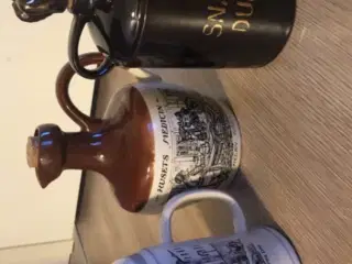 2 fine aksini krus/kande og spilledåse 