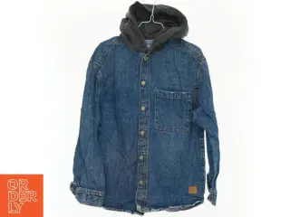 Hættetrøje med denim fra Zara (str. 134 cm)