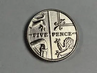 5 Pence England 2014