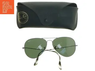 Ray-Ban Aviator solbriller med etui fra Ray-Ban (str. 15 cm)