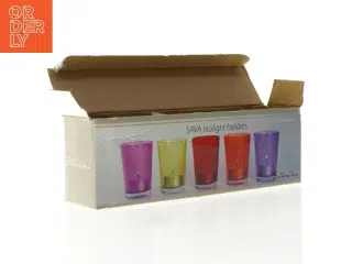 Farvede glas (str. 8 x 6 cm)