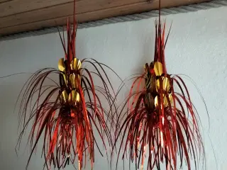 2 stk Gamle Kæmpe jule fontainer i folie