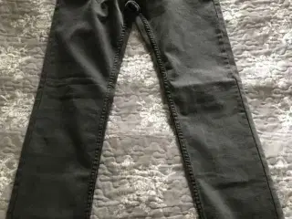 Denim jeans grå