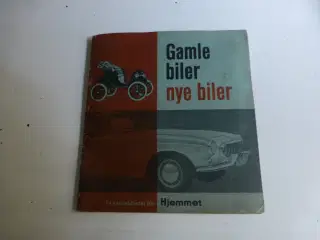 Samlehæfte med biler fra 1963 Hjemmet