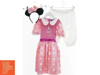 Minnie Mouse udklædningssæt fra Disney (str. 128)