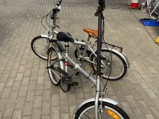 Foldecykler 2stk
