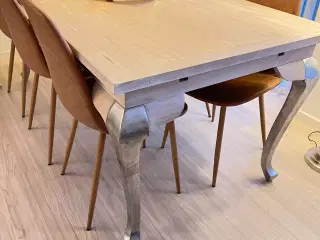 Spisebord Egetræ massiv