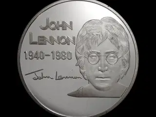 John Lennon mindemedalje 1940-1980