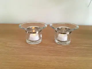 2 Rosendahl Grand Cru Lysestager i Klar glas og st